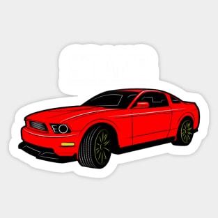 Stang {muscle} Sticker